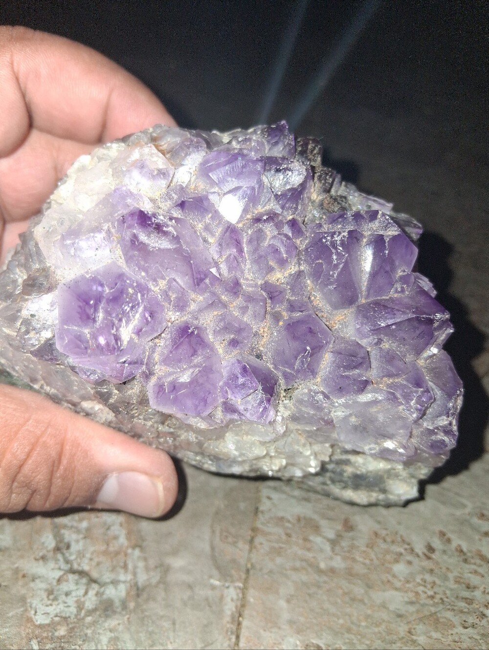 Raw Amethyst Cluster